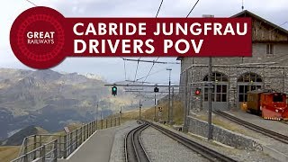 Cabride Jungfrau  Part 1 • POV • Great Railways [upl. by Penhall]