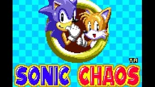 Game Gear Longplay 036 Sonic Chaos [upl. by Clancy]