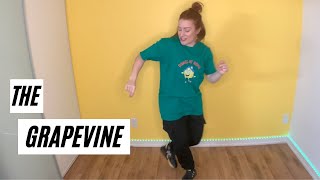 The GRAPEVINE  Minute Moves  Move Tutorial  How To Dance  Groove Basics  Dance At Home [upl. by Ashraf]