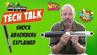 Shock Absorbers Explained  Tech Talk with Mic from Ironman 4x4 [upl. by Asel33]