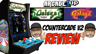 S2E4 Review Arcade 1Up Galaga  Galaga 88 Countercade V2 [upl. by Aleiram]