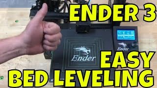 Creality Ender 3 Easy Way To Level Your Bed [upl. by Daht]