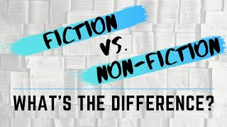 Fiction vs Nonfiction Whats the difference [upl. by Evvy]