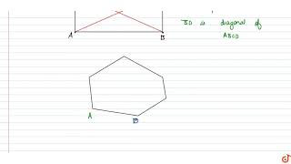 Definition of Diagonals with examples [upl. by Alemak]