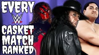 Every WWE Casket Match Ranked From WORST To BEST [upl. by Lombardy]