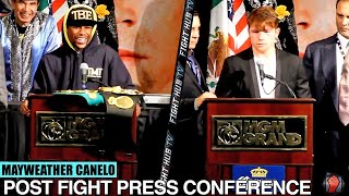 Floyd Mayweather vs Canelo Alvarez Full Post Fight Press Conference HD [upl. by Ened]