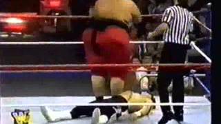 Yokozuna vs Tony Johnson [upl. by Shiller]