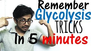 How to remember glycolysis in 5 minutes  Easy glycolysis trick [upl. by Giana725]