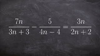 Solving a rational equation by factoring [upl. by Emiline907]