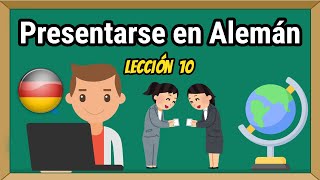 Presentarse en Alemán  Lección 10  Alemán Básico [upl. by Gustav]