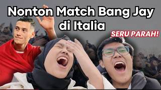 GILA Ternyata Gini Rasanya Nonton Bang Jay vs Lazio di ITALIA [upl. by Leda]