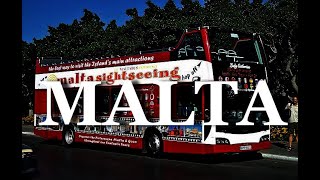 MALTA SIGHTSEEING OPEN BUS TOUR  HARBOUR CRUISE [upl. by Vaenfila]