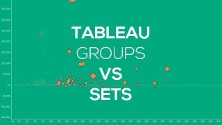 Tableau Group vs Set Whats the Difference between Tableaus Sets and Groups [upl. by Adiol381]