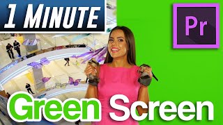 How to Green Screen  Adobe Premiere Pro 2021 [upl. by Macnair]