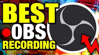 BEST OBS SETTINGS For Recording Gaming 🔴 How To Set Up OBS Studio In 2022 [upl. by Anilag94]