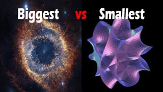 Size Comparison  Biggest vs Smallest Objects in the Universe [upl. by Theadora]