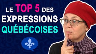 TOP 5 QUEBEC FRENCH EXPRESSIONS EXPLAINED  Québécois 101 [upl. by Jollanta]