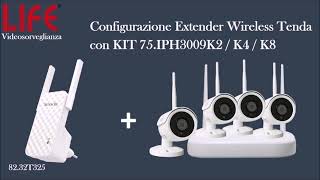 LIFE Videosorveglianza  Come collegare un EXTENDER Wireless al KIT NVR  Telecamere WIFI [upl. by Shira629]