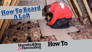 How to Board a Loft  ADVICE  Homebuilding [upl. by Neibaf]