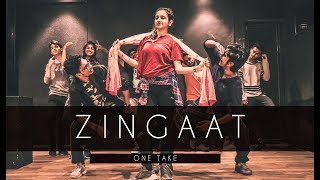 ZINGAAT  ONE TAKE  Tejas Dhoke Choreography  Dhadak  Dancefit Live [upl. by Brackett833]