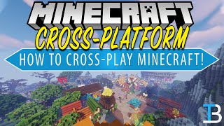 How To Play Minecraft CrossPlatform PC Console amp Mobile [upl. by Ardath582]