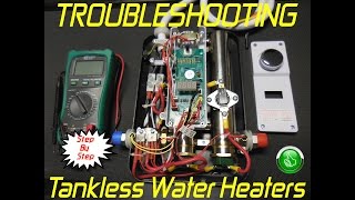 Troubleshooting Tankless Water Heaters In MINUTES  Step By Step [upl. by Avery705]