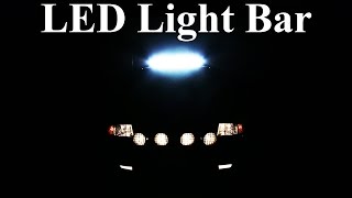 How to Wire an LED Light Bar Properly Project Night Light Episode 3 [upl. by Nuahsyt]