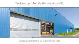 Extra Large Industrial Roller Shutter Door [upl. by Annayoj]