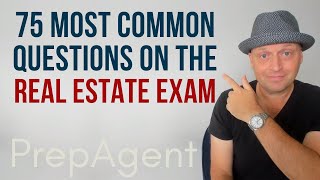 75 Most Common Questions on the Real Estate Exam 2023 [upl. by Sherman]