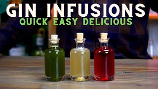 3 Easy Gin Infusions for your Cocktails  Homemade Stuff [upl. by Sined971]