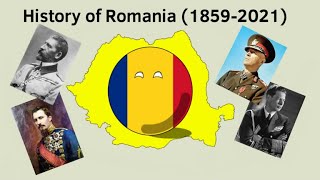 History of Romania in countryballs 18592021 [upl. by Erb]