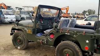 Modified Jeep 15 Army Auction Isuzu 4x2 Trucks for Sale in Karachi [upl. by Limaa219]