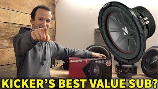 Kickers Best BANG For the BUCK Comp R Subwoofer Review [upl. by Adnilasor]