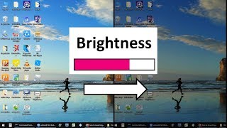 How to Adjust Brightness on Windows 10 PC [upl. by Onfre557]