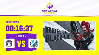 Marvel Rivals Invitational 2025 EMEA Day 2 UTC1） [upl. by Elkraps]