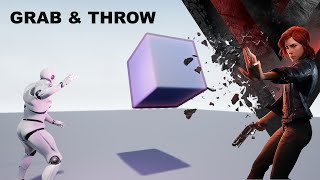 Grab and Throw in Unreal Engine [upl. by Jurdi]