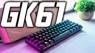 Unboxing and Review  HK GAMING GK61 60 Gateron Optical Mechanical Gaming Keyboard [upl. by Hinda]