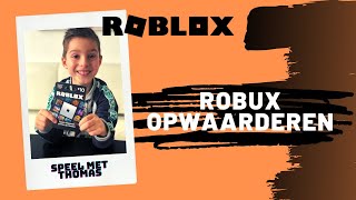 ROBLOX GIFT CARDROBUX OPWAARDEREN  SPEEL MET THOMAS [upl. by Emlyn]