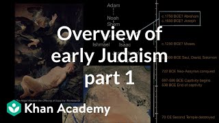 Overview of early Judaism part 1  World History  Khan Academy [upl. by Cirone]