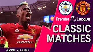 Man City v Man United I PREMIER LEAGUE CLASSIC MATCH I 4718 I NBC Sports [upl. by Minier]