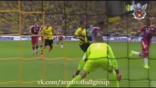 Henrikh Mkhitaryan GOAL Borussia Dortmund vs Bayern Munich [upl. by Eocsor]