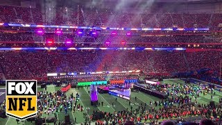 Watch the Super Bowl LIII halftime show get set up  FOX NFL [upl. by Dercy953]