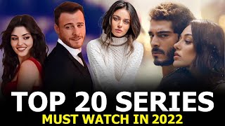 Top 20 Best Turkish Drama Series To Watch in 2022  New Turkish Drama [upl. by Shae]