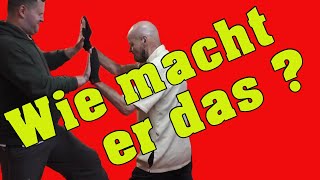 GM Kernspecht  WingTsun CloseRange Defense [upl. by Edholm]