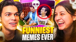 Funniest meme review ever  DANK memes  funny meme review with Kanika😂 [upl. by Macnair]