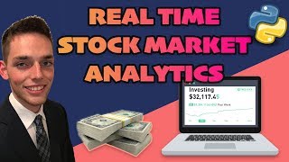 Real Time Stock Market Data Analysis with Python  Five Minute Python Scripts [upl. by Suiramaj548]