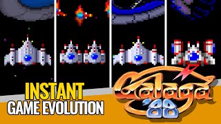 7 Galaga 88 Versions in 3 Minutes ⚡ INSTANT GAME EVOLUTION [upl. by Aitsirk]