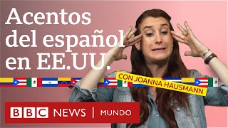 7 acentos del español en EEUU por la comediante Joanna Hausmann  BBC Mundo [upl. by Nanah]