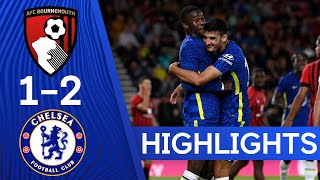 Bournemouth 12 Chelsea  Broja and Ugbo Grab the Goals in Friendly Win 🔥 Highlights [upl. by Baerl]