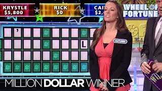 Second Million Dollar Winner  Wheel of Fortune [upl. by Flosser668]